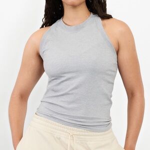 Athleta Gray Sleeveless Top